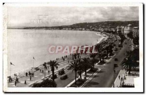 Postcard Old La Douce France Cote d & # 39Azur Nice Promenade Des Anglais