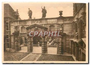 Postcard Modern House Rubens Antwerp Portico