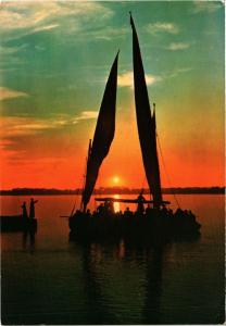 CPM EGYPTE Cairo-Sunset on the Nile (343558)