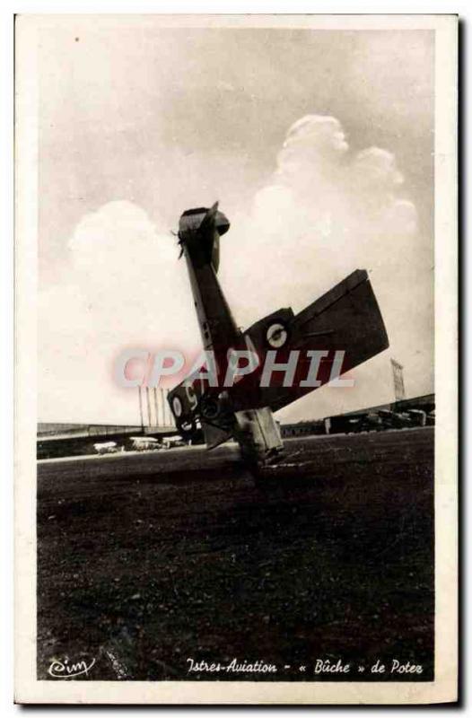 Old Postcard Jet Aviation Aviation Istres Buche Potez