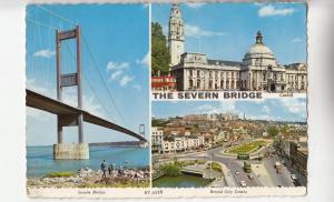 BF26250 the severn bridge bristol city centre united kingdom  front/back image