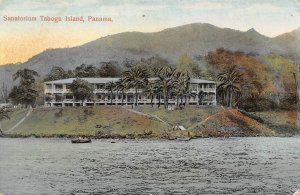 Sanatorium Taboga Island Panama 1910 postcard