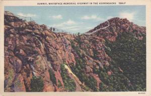 Trail near Summit - Whiteface Mountain - Adirondacks, New York - pm 1949 - Linen