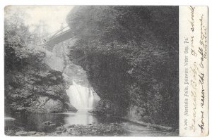 Marshalls Falls Delaware Water Gap Pennsylvania Unmailed Undivided Back Postcard