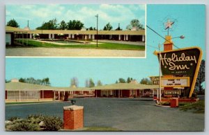 Holiday Inn Hotel - Henderson, Kentucky - Postcard