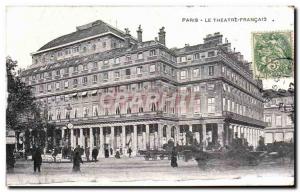 Old Postcard Paris The French Theater