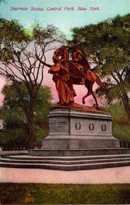 New York City Central Park General Sherman Statue