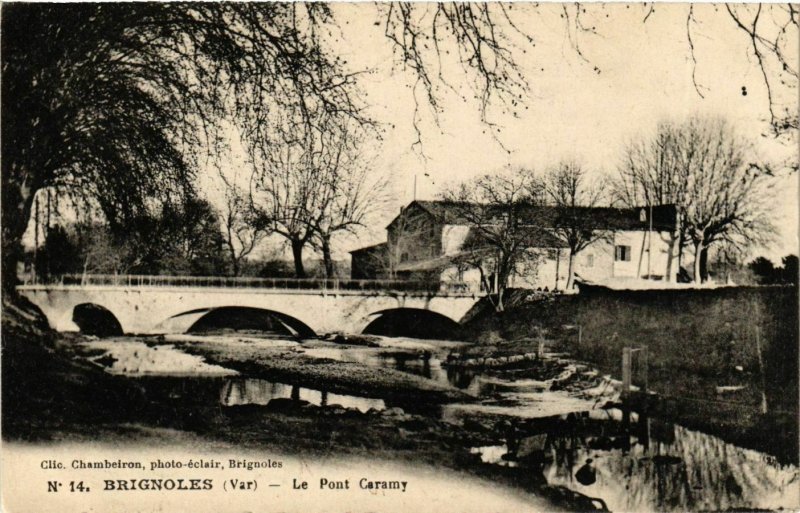 CPA Provence Var BRIGNOLES Le Pont Caramy (982756)