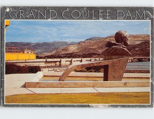 Postcard Grand Coulee Dam, Washington