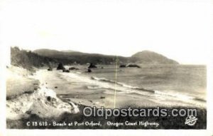 Real Photo - Beach, Port Orford - Oregon Coast Highway s, Oregon OR  