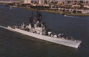U S S Gridley CG-21 Guided Missile Cruiser