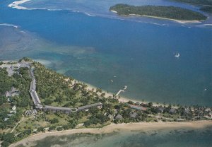 Fijian Hotel Viti Levu Resort Fiji Aerial Postcard