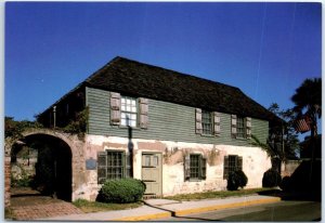 Postcard - The Oldest School House - St. Augustine, Florida
