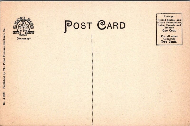 Postcard First Presbyterian Church Point Pleasant NJ