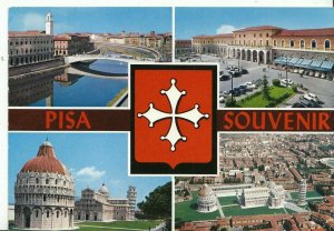 Italy Postcard - Views of Pisa - Souvenir    AB1505