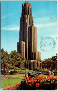 M-19366 University Of Pittsburgh Cathedral Of Learning Pittsburgh Pennsylvania