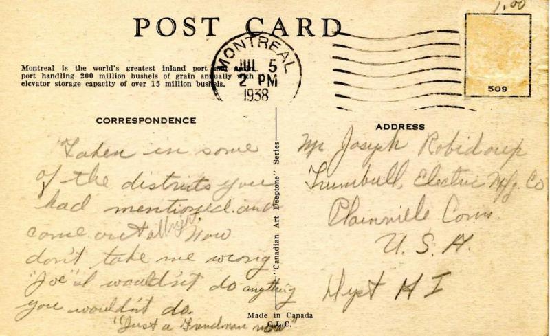 Canada - Quebec, Montreal.  Harbour