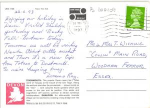 B100109 shaldon teignmouth devon   uk