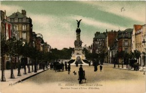 CPA REIMS - Place Drouet d'Erlon (490608)