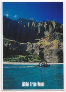 Aloha from Kauai Hawaii Captain Zodiac Raft Expeditions 4 by 6