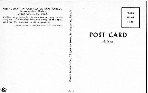 FL - St. Augustine. Castillo de San Marcos