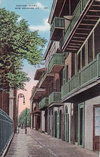 Pirates Alley New Orleans Louisiana 1942