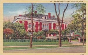 Governors Mansion Columbus Ohio