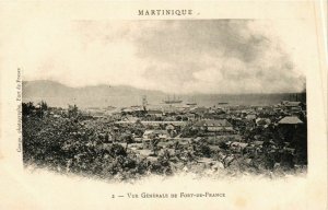 CPM Fort de France Vue Generale MARTINIQUE (872214)