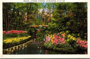 South Carolina Charleston Bridge In Cypress Gardens