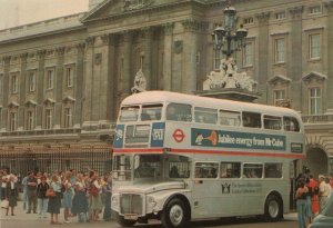 Queen Elizabeth Silver Jubilee Bus Phone Advert London Buckingham Palace Post...