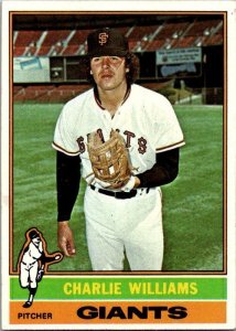 1976 Topps Baseball Card Charlie Waters San Francisco Giants sk13453