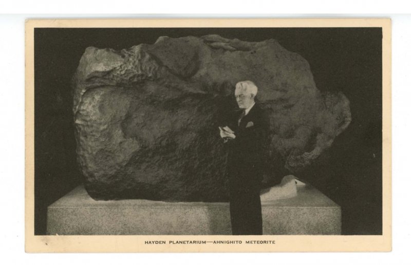 NY - New York City. Hayden Planetarium, Ahnighito Meteorite