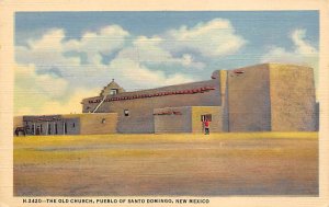 The Old Church Pueblo of Santo Domingo, New Mexico USA