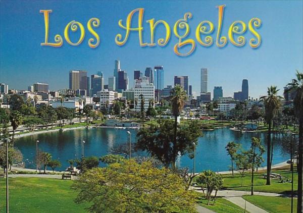 California Los Angeles Greetings from MacArthur Park