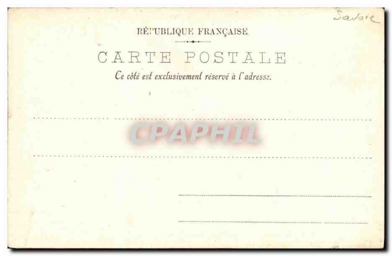 Old Postcard St Pierre d Albigny Small College Seminar