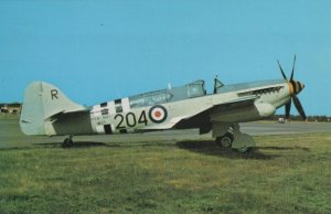 Military Aviation Postcard - Fairey Firefly AS.5 Aeroplane RS24404