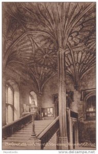 Christ Church Staircase (Founded A. D. 1546), Oxford (Oxfordshire), England, ...