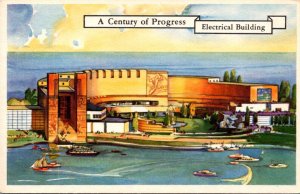 Illinois Chicago Century Of Progress Electrical Building The Toastmaster Hosp...