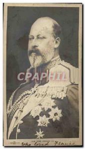 Postcard Old Kking HM Edward VII