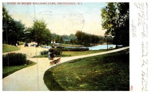 Rhode Island Providence , Roger Williams Park, Scene