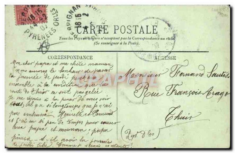 Postcard Old Lyon Prefecture