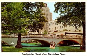 Texas San Antonio Scene On San Antonio River