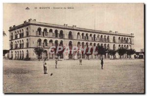 Old Postcard Tunisia Bizerte Barracks genie