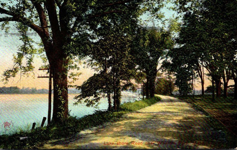 Massachusetts Waldhim Lake Shore Road 1909