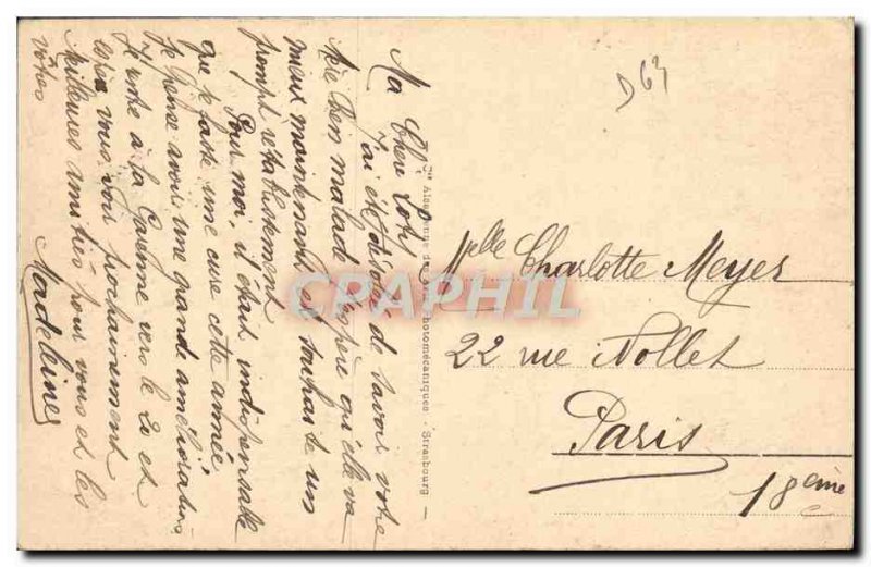 Postcard Old St Nectaire Vue Generale And & # 39Eglise Historical Monument Fr...