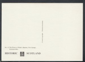 Scotland Postcard - The Prince of Wales Bastion, Fort George     T8483