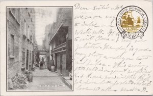 Sous Le Cap St Quebec QC Natura Fortis Industria Crescit c1905 Postcard H53