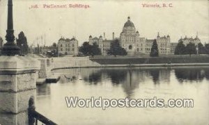 Parliament Buildings Victoria British Columbia, Canada 1907 