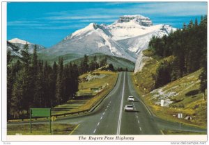 Scenic view, Rogers Pass Highway, B.C.,  Canada,  50-70s