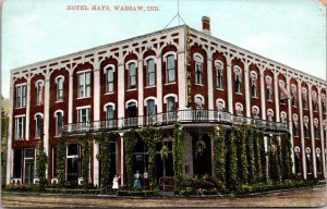 Postcard Hotel Hays in Warsaw, Indiana~3146